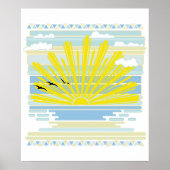 夜明けの光 ポスター (正面)