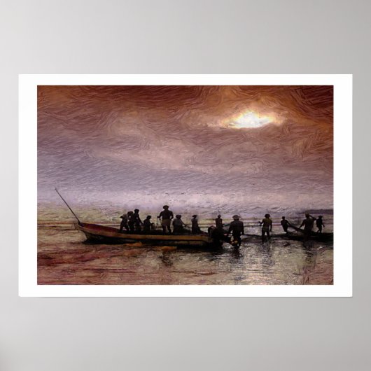 夜明けの光 ポスター (正面)