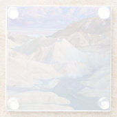 夜明けの前のZabriskieポイント ガラスコースター (裏面)