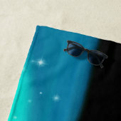 夜明けの反射ビーチタオル ビーチタオル (インサイチュ)