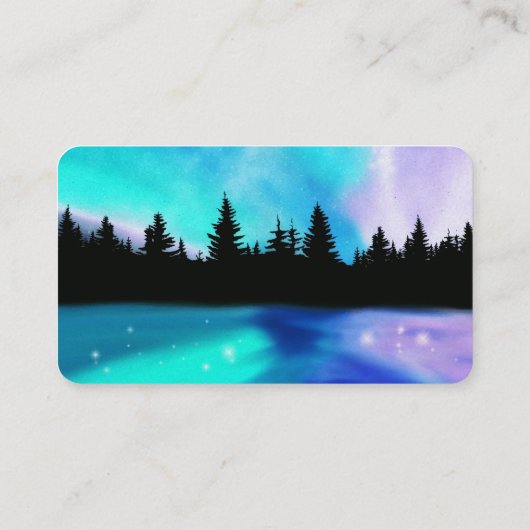 夜明けの反射名刺 名刺 (裏面)