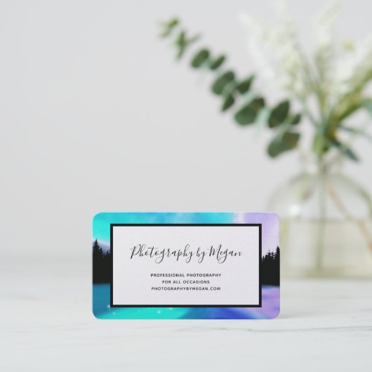 夜明けの反射名刺 名刺 (スタンド正面)