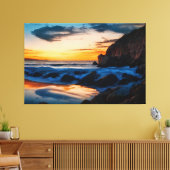 夜明けの反射 キャンバスプリント (インサイチュ (リビング))