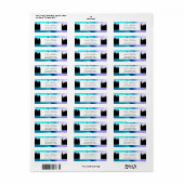 夜明けの反射 ラベル (フルシート)