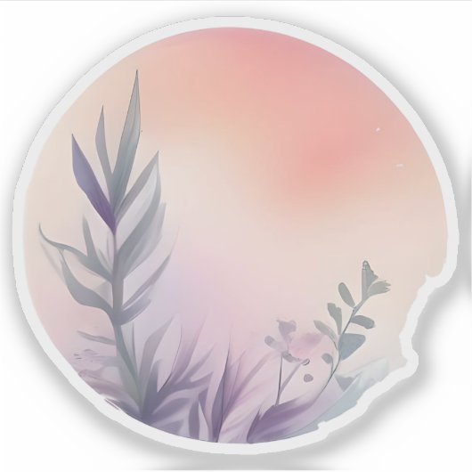 夜明けの囁き シール (正面)