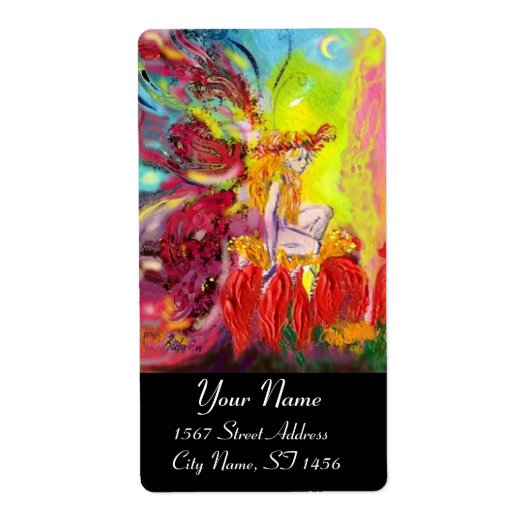 夜明けの妖精 ラベル (正面)