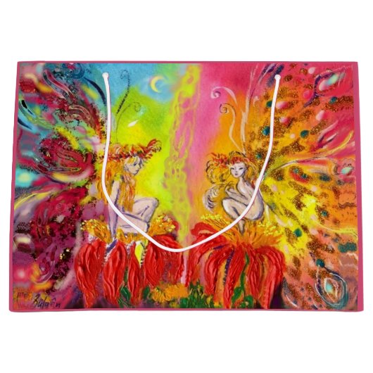 夜明けの妖精 ラージペーパーバッグ (正面)