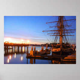 夜明けの巡礼写真 ポスター