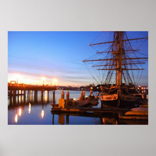 夜明けの巡礼写真 ポスター (正面)