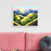 夜明けの希望 – Isabelle Dar キャンバスプリント (インサイチュ (リビング))