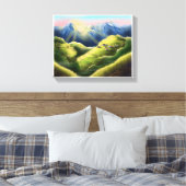 夜明けの希望 – Isabelle Dar キャンバスプリント (インサイチュ (寝室))