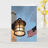 夜明けの明かりで カード (黄色い花)