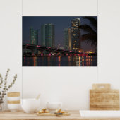 夜明けの橋1 ポスター (キッチン)