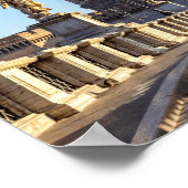 夜明けの空のポンテサンタンジェロ – ローマ，イタリア ポスター (角)