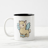 夜明けの羊飼いチェレステラ ツートーンマグカップ (左)