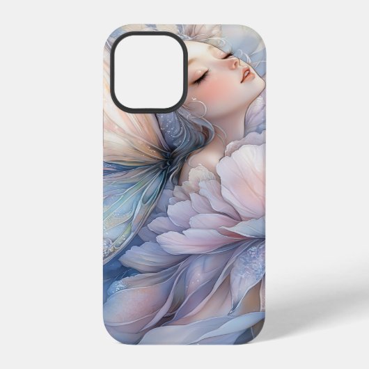 夜明けの芍薬 iPhoneケース (裏面)