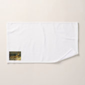 夜明けの訪問イエスが扉をノック素朴する バスタオルセット (ハンドタオル)