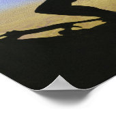 夜明けの門で笛 ポスター (角)