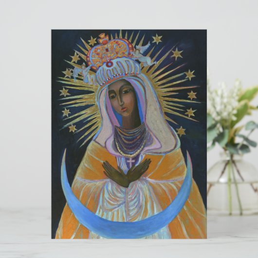 夜明けの門の我々の女性我々の女性ヴァージンメアリー カード (スタンド正面)