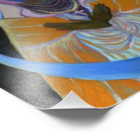 夜明けの門の我々の女性我々の女性ヴァージンメアリー フォトプリント            (角)