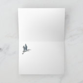 夜明けの静かな湖 カード (内部)