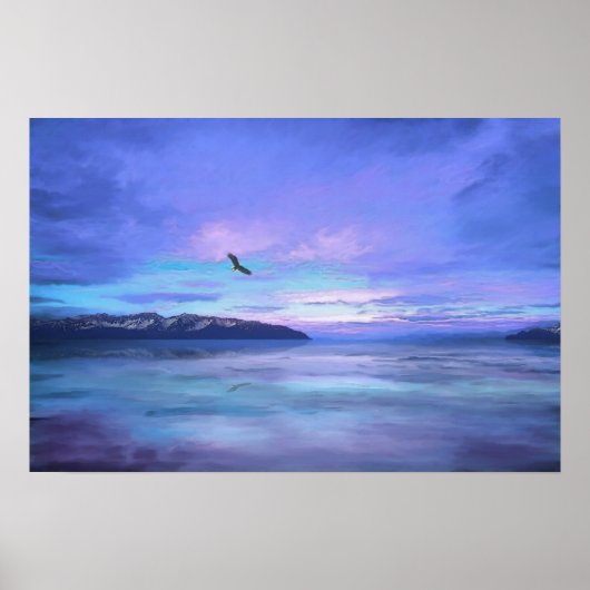 夜明けの静寂 ポスター (正面)