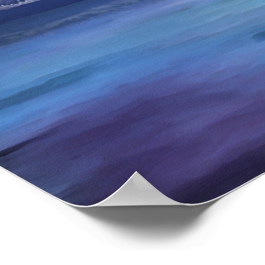 夜明けの静寂 ポスター (角)