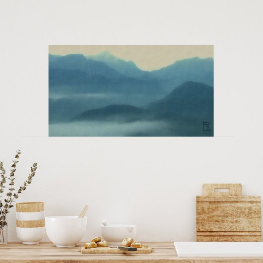 夜明けの静寂 ポスター (キッチン)