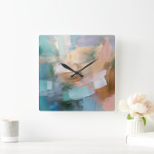 夜明けのtouch スクエア壁時計 (ホーム)