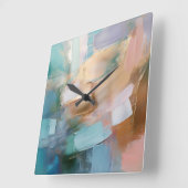 夜明けのtouch スクエア壁時計 (傾斜)