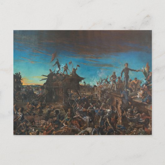 夜明けアラモ ポストカード (正面)