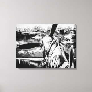 夜明けスピットファイア キャンバスプリント