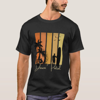 夜明けパトロールサーフライフティー! Tシャツ