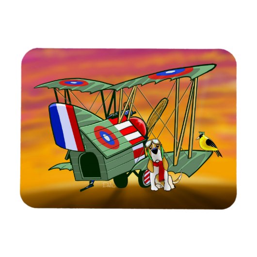 夜明けパトロール マグネット (横)