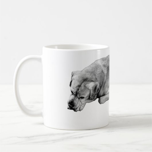 夜明けローフ、すべてうまくいっている コーヒーマグカップ (左)