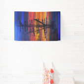 夜明け係留 横断幕 (インサイチュ)