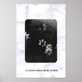 夜明け前はいつも暗い ポスター