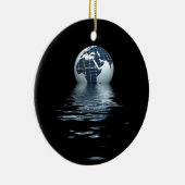 夜明け太陽の セラミックオーナメント (右)