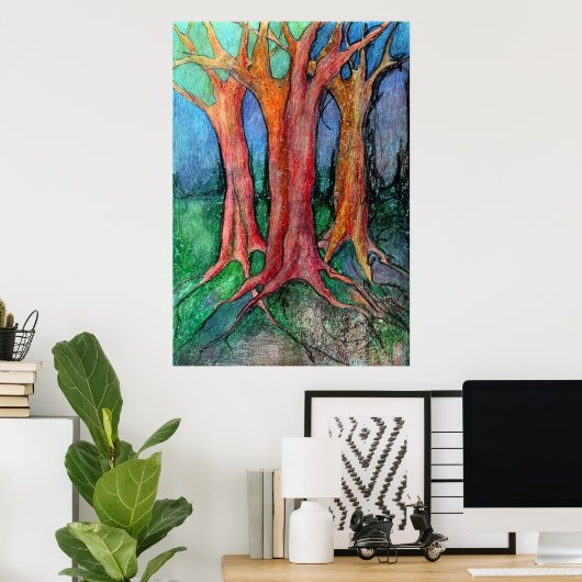 夜明け来の頃 ポスター (ホームオフィス)