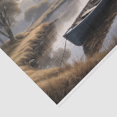 夜明け泥の中に捨てられたボート 薄葉紙 (詳細)