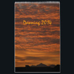 夜明け2014 カレンダー<br><div class="desc">フランスとスイスで写真を取のまわりにり入れた美しいカレンダー。</div>