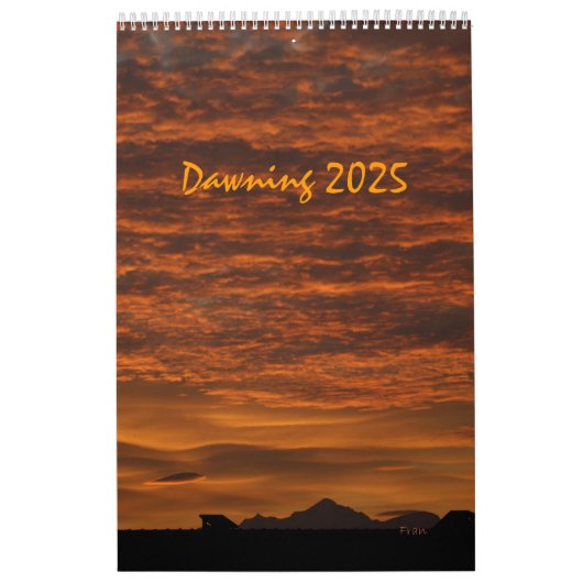 夜明け2025 カレンダー (カバー)