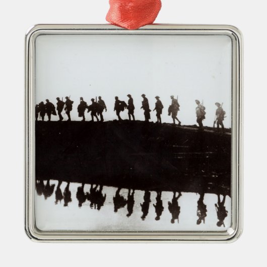 夜明け3月 メタルオーナメント (正面)