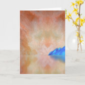 夜明け カード (黄色い花)