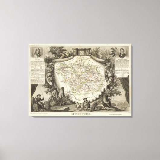 夜明け キャンバスプリント (正面)