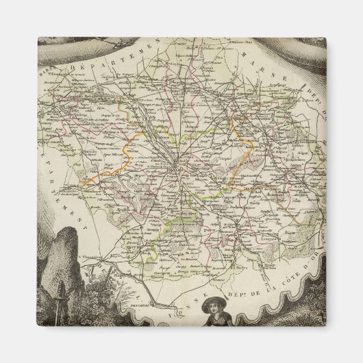 夜明け マグネット (正面)