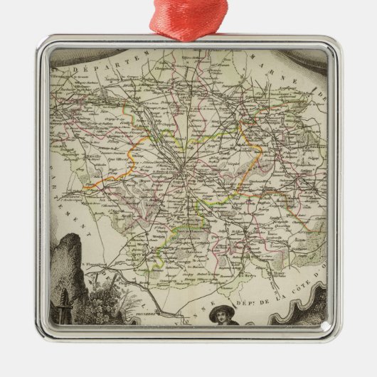 夜明け メタルオーナメント (正面)