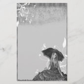 夜明け-文房具--を待っています 便箋 (正面)