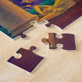 夜明け、1922年Maxfield Parrish ジグソーパズル (側面)