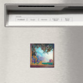 夜明け、1922年Maxfield Parrish マグネット (インサイチュ (食洗機))